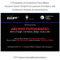 Fondazione Fiera – Archivi fotografici