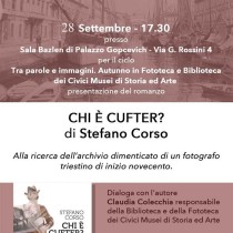 Conversazione con Stefano Corso, autore del romanzo “Chi è Cufter?”