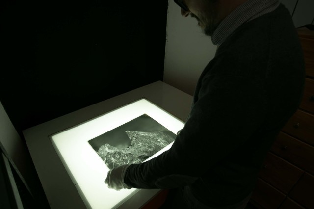 Ultimo picco del Cimon della Pala, lastra negativa, 30x40 cm,  realizzata da Vittorio Sella nel 1891 - Fondazione Sella, 2019