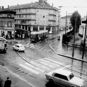 Via Noto, angolo via Ripamonti, nell'agosto 1965; Apice