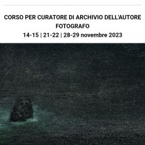 Corso per Curatore di Archivio dell’Autore Fotografo